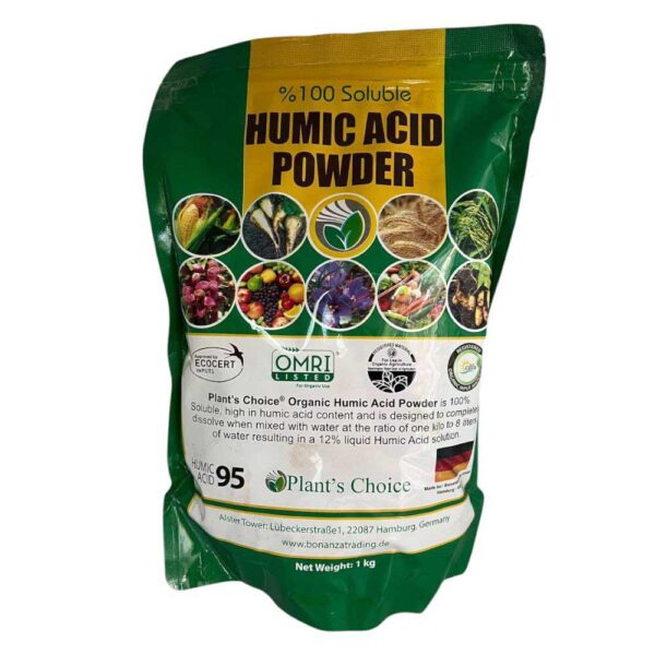 کود هیومیک اسید پودری ۹۵٪ Plants’ Choice – آلمان